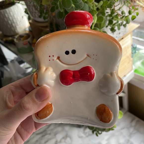 Vintage Bread/Toast kawaii coin bank - Picture 3 of 10